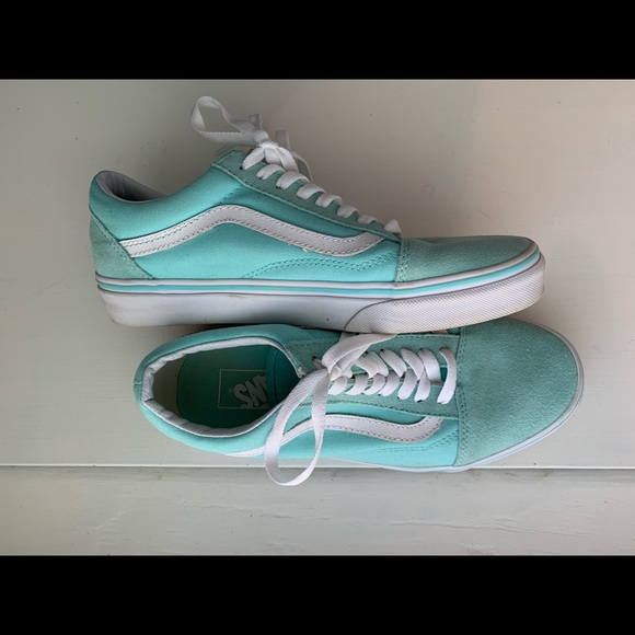vans old skool aqua